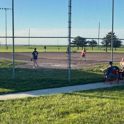 Coed Softball played at Bruning Park.