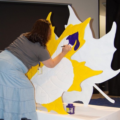 2025 KAEA Fall Conference was on Hiawatha and art educators from across Kansas left their mark