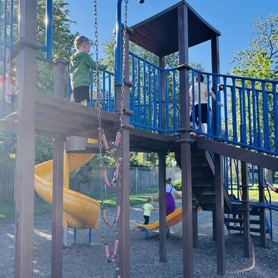 It's a tall structure!