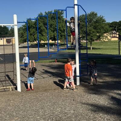 The other playground structure.