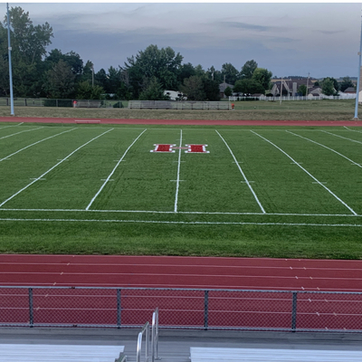 Football Field Big "H"