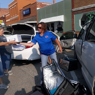 Linda Delivering Frozen Meals