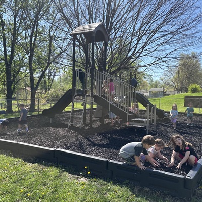 Playground time on a beautiful day!