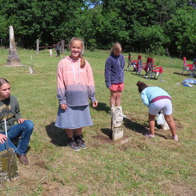 Learning to clean historic grave stones