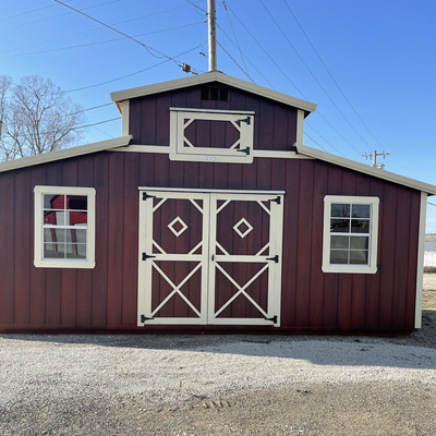 The funds raised from the match days last year in 2021, paid for a portion of this special goat barn