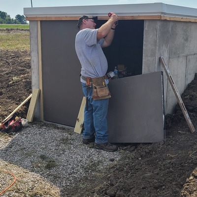 Installing trap house doors