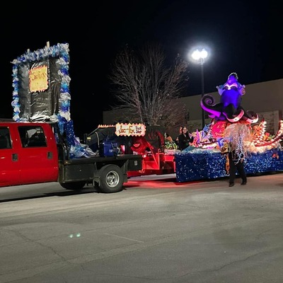 Grand Champion Float from the 2023 parade. The 2023 theme was "Hiawatha's Moonlight Monsters."