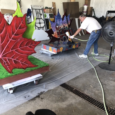 Clear Coating of the leaves